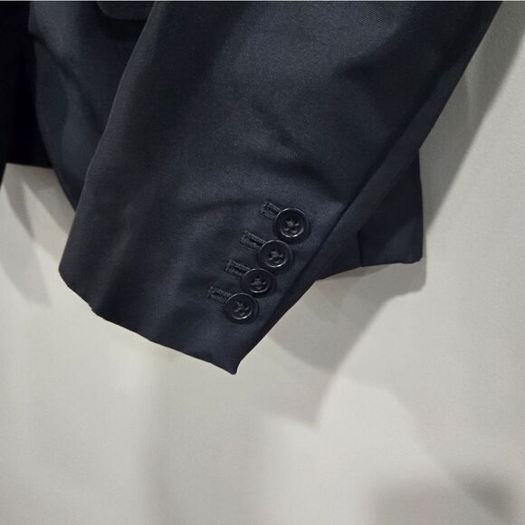 🐢 J. Crew Waterproof Rain Blazer Navy. 🌧️ ☔ - Picture 4 of 17